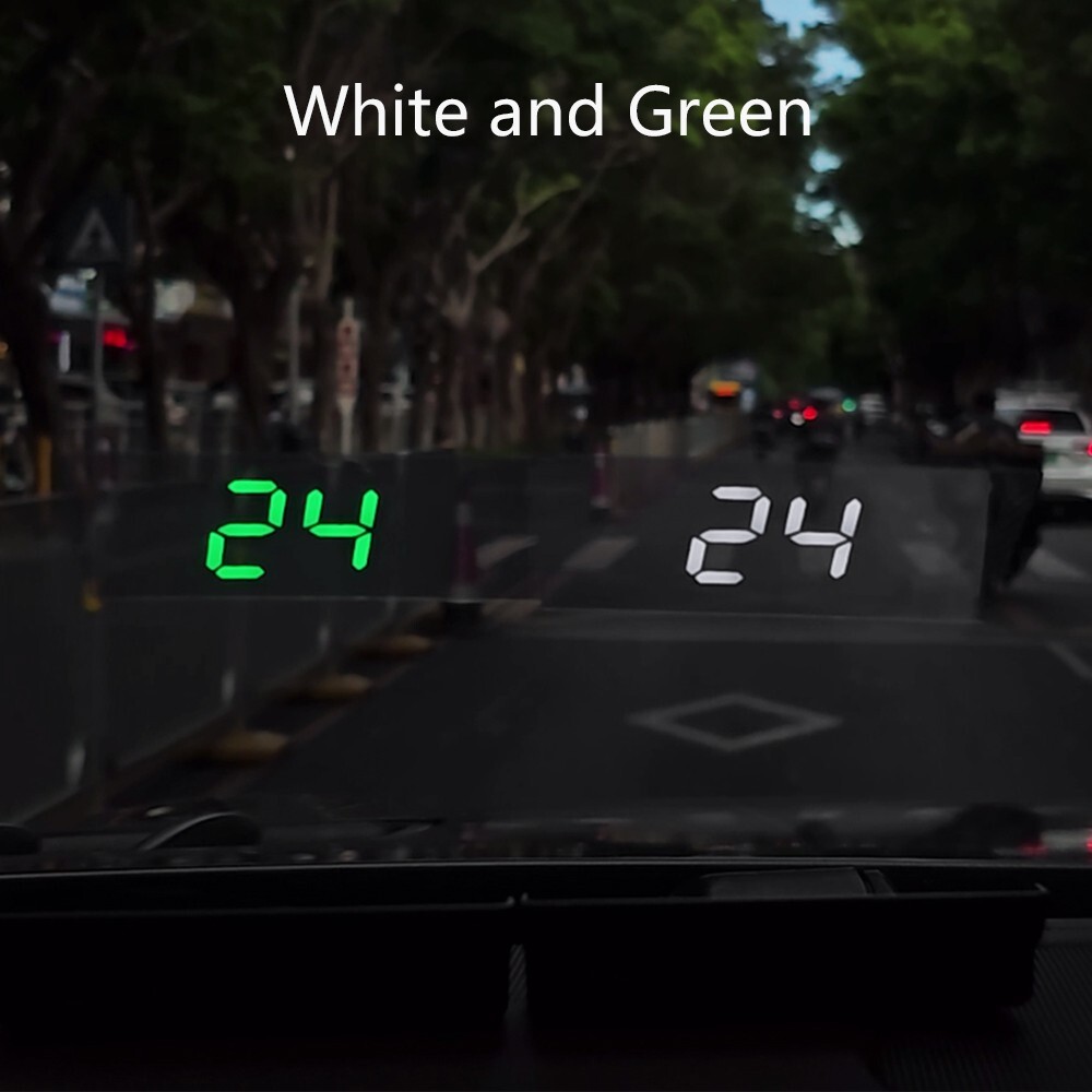 Car Head Up Display Digital Speedometer Windshield Projector KM/H