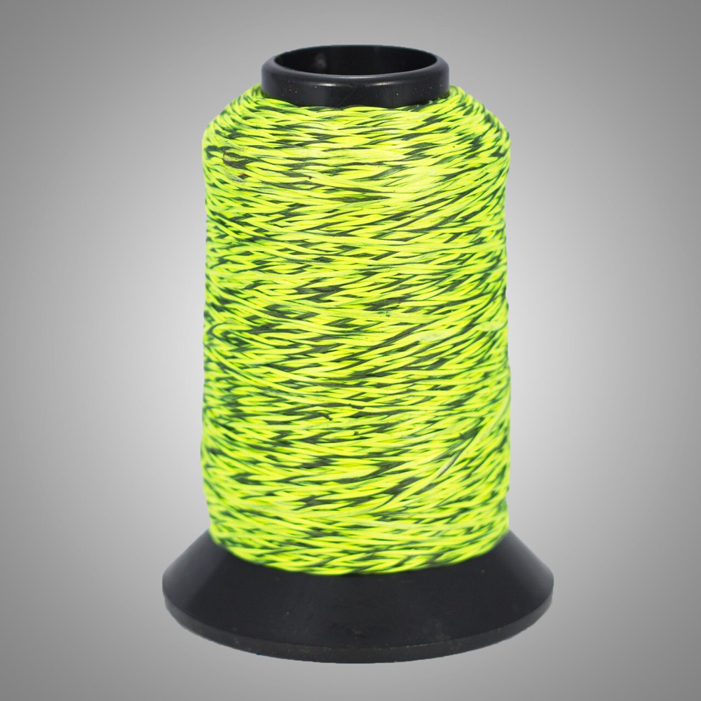 Flo Yellow & Black Speckled 1/8lb BCY 452X / 452XtBowstring Material Bow String