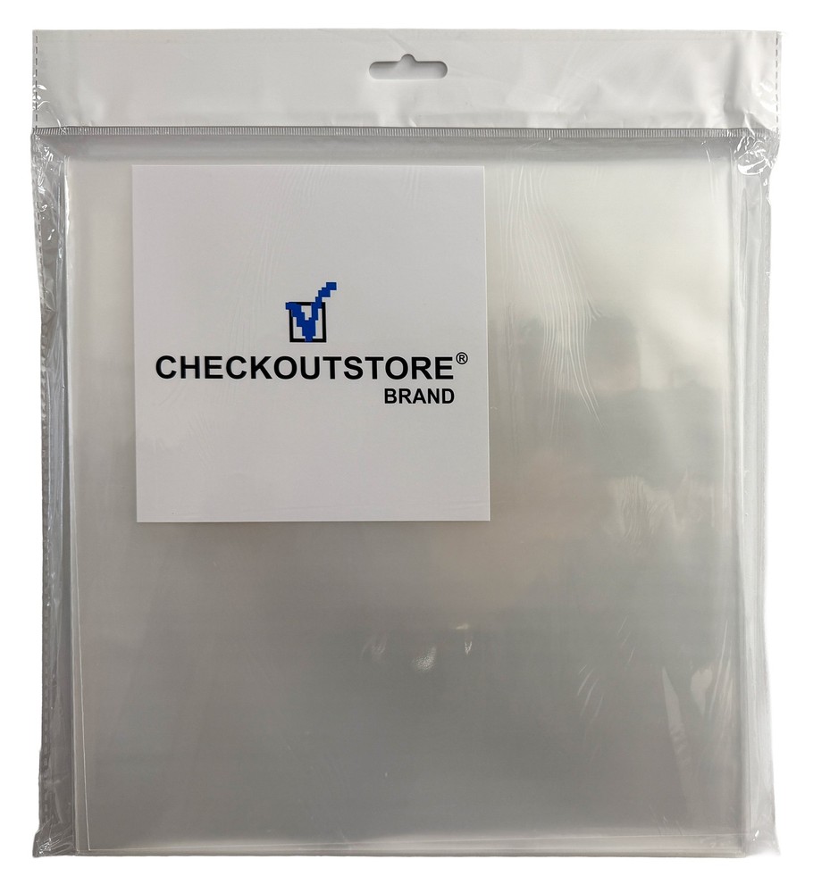 Clear Plastic CPP for 10" Vinyl 78 RPM Records (Outer Sleeves)