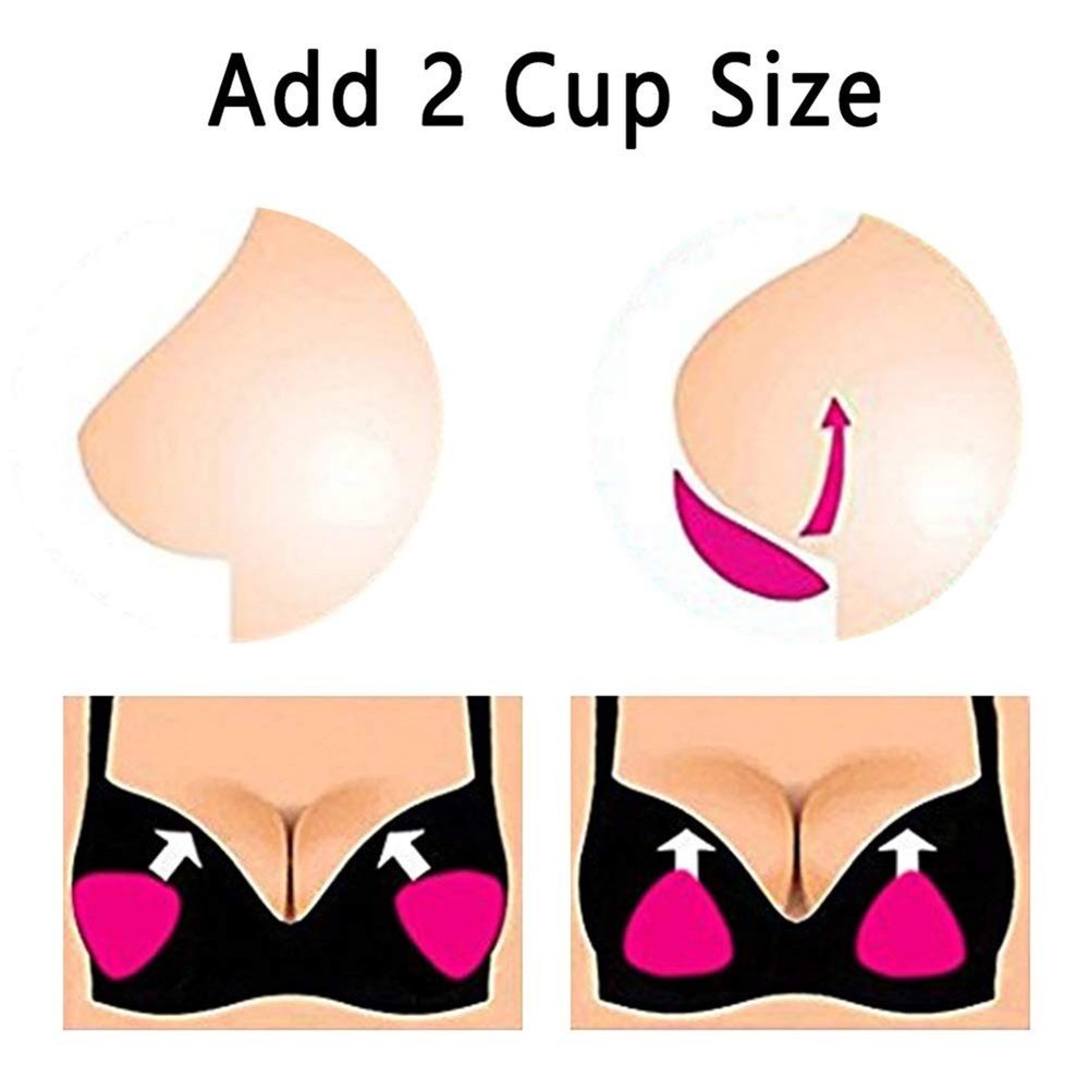 Silicone Bra Inserts Large Bra Inserts Silicone Add 2 Cup Size Bra Padding Bust