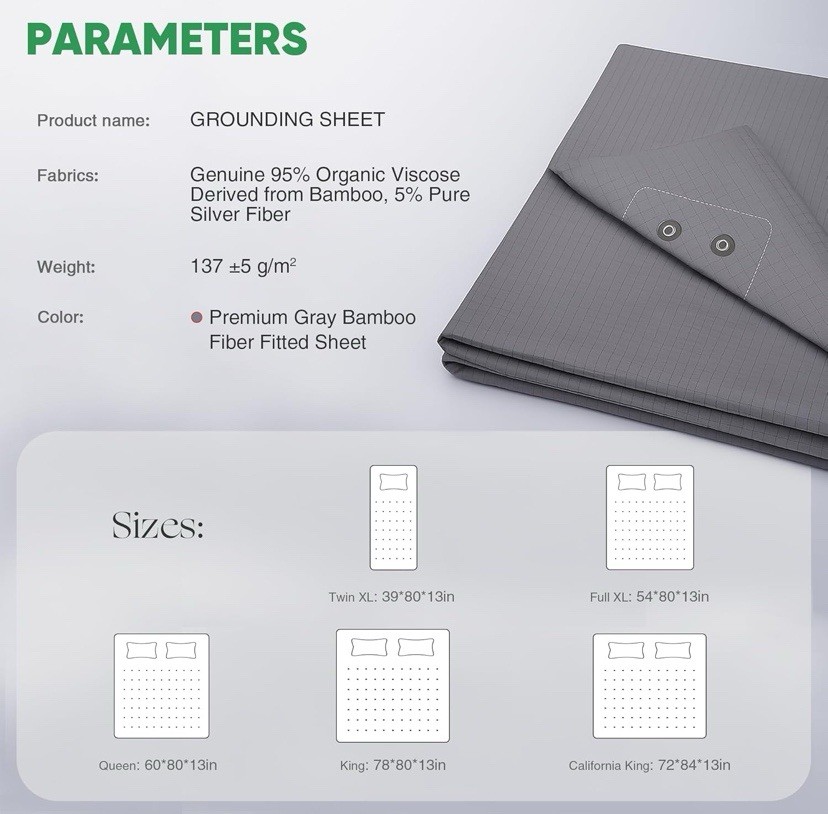 GroundBam King Size Bed Sheets