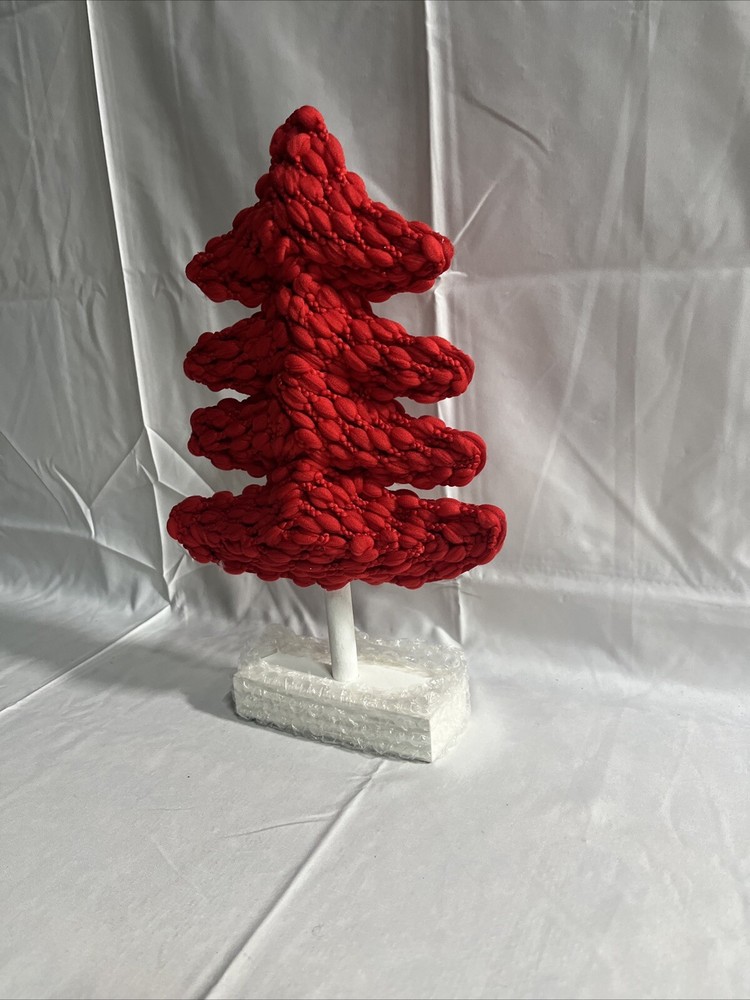 12” Table Top Red Christmas’s Tree