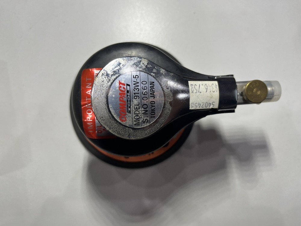 Compact Tools 913W-5 MPS Water Sharpened Double Action Orbital Sander Complete