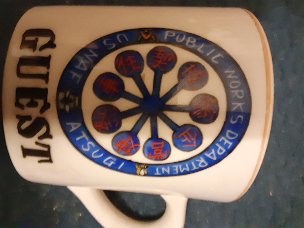 NAF Atsugi Japan PW Coffee Cup .