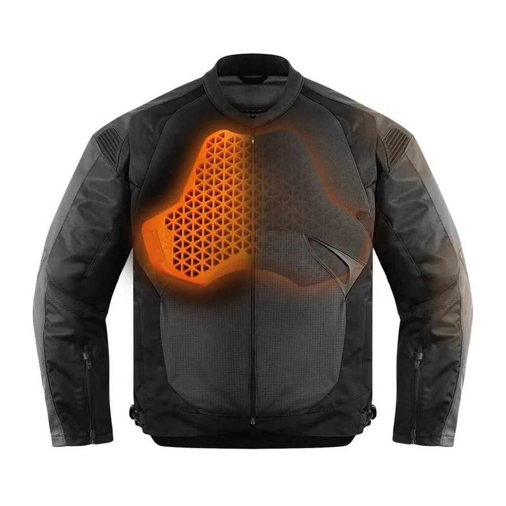 Richa / D3O Motorcycle Jacket Twin Chest Protector Inserts (CE1)