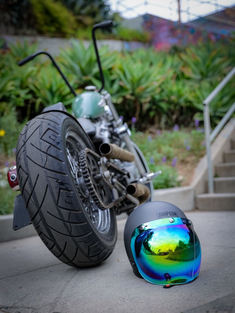 CHOPEW2X CHOPPER HELMET US ELWOOD DOUBLE EXTRA LARGE