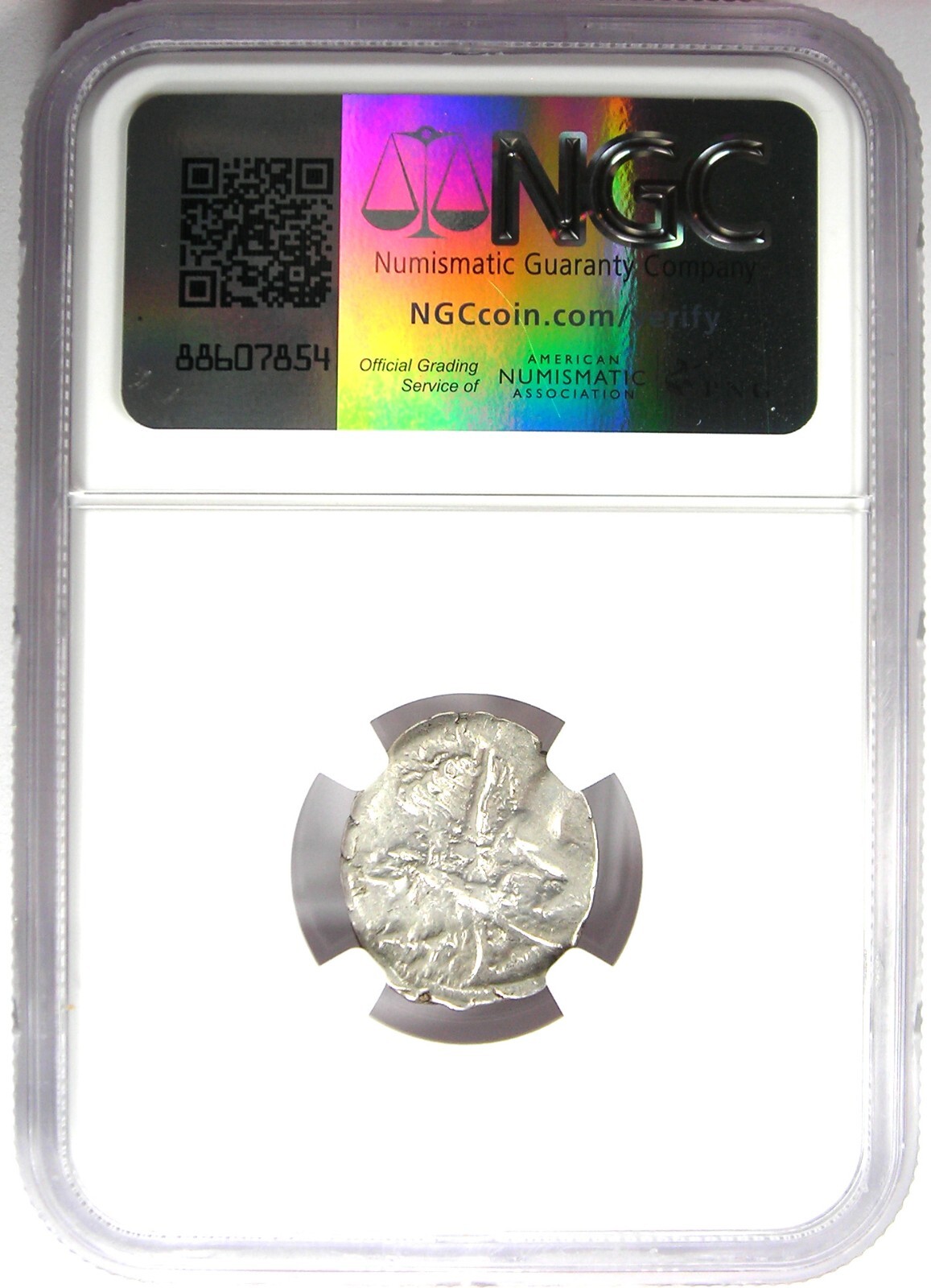 L. Plautius Plancus AR Denarius Medusa Coin 47 BC - Certified NGC Choice VF