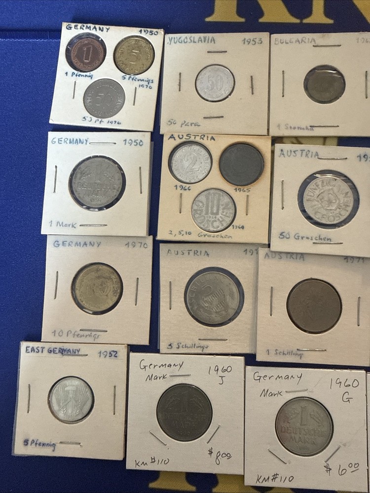 Large Bulk Of World Coins