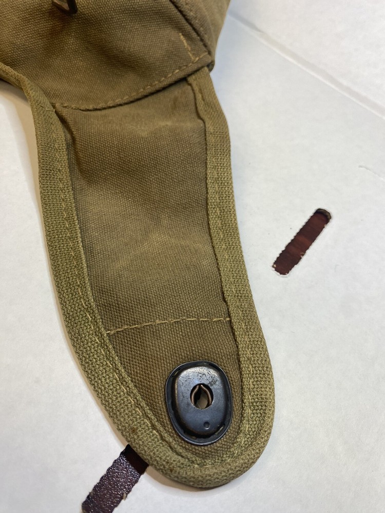 ORIGINAL WWII US USMC MARINE 2nd PATTERN CANTEEN COVER, no hole