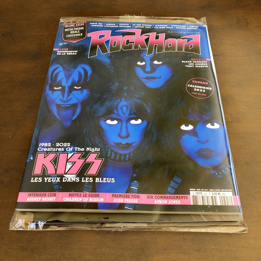 KISS Creatures of the Night Era ROCKHARD Magazine #227, January 2022 Sealed New!