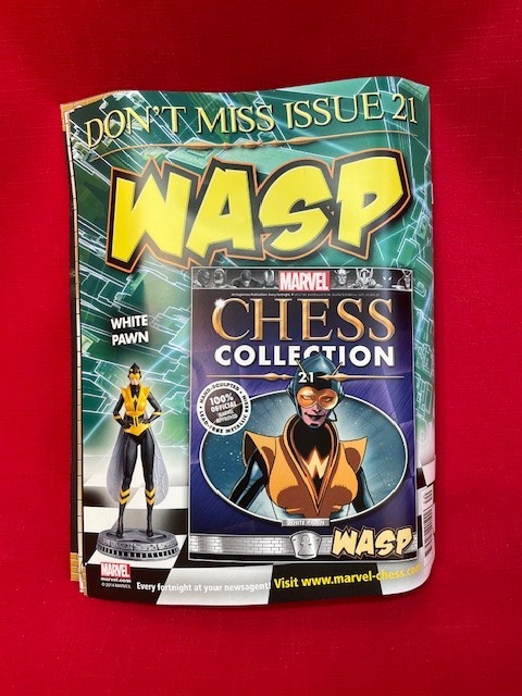 MARVEL CHESS FIG COLL MAG #20 MANDARIN-BLACK BISHOP- EAGLEMOSS PUBLICATIONS LTD