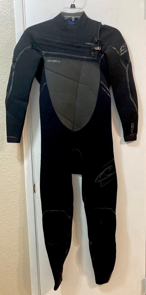 O’NEIL Full Wetsuit Pyro Tech Hydrophobic 3.2mm Chest Entry Black Men's Medium