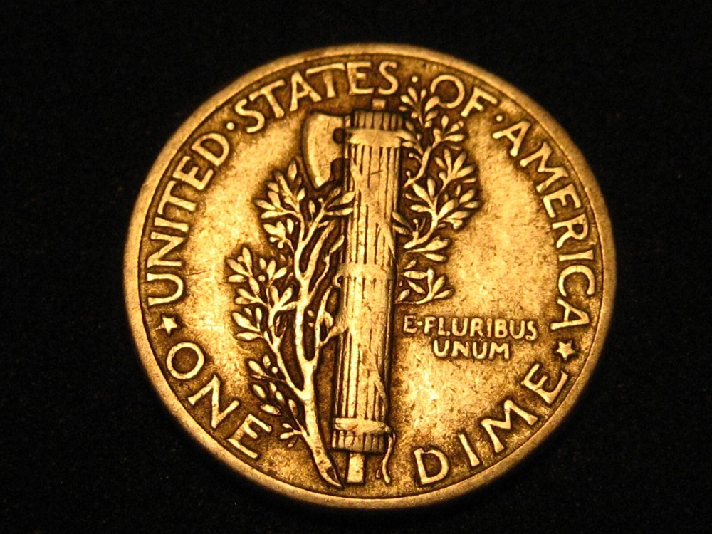 1944-P 90% Silver Mercury Head Dime