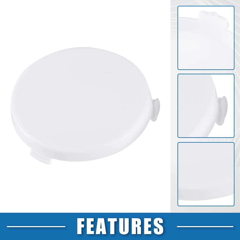 Dome Courtesy Sail Panel Light Lens TWO Custom for Chevy Impala 1962-1967 White