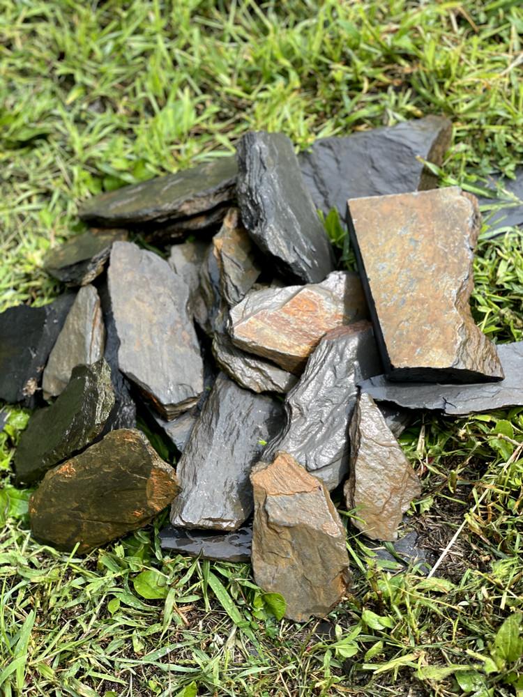 10 Pounds- Natural Slate Stone