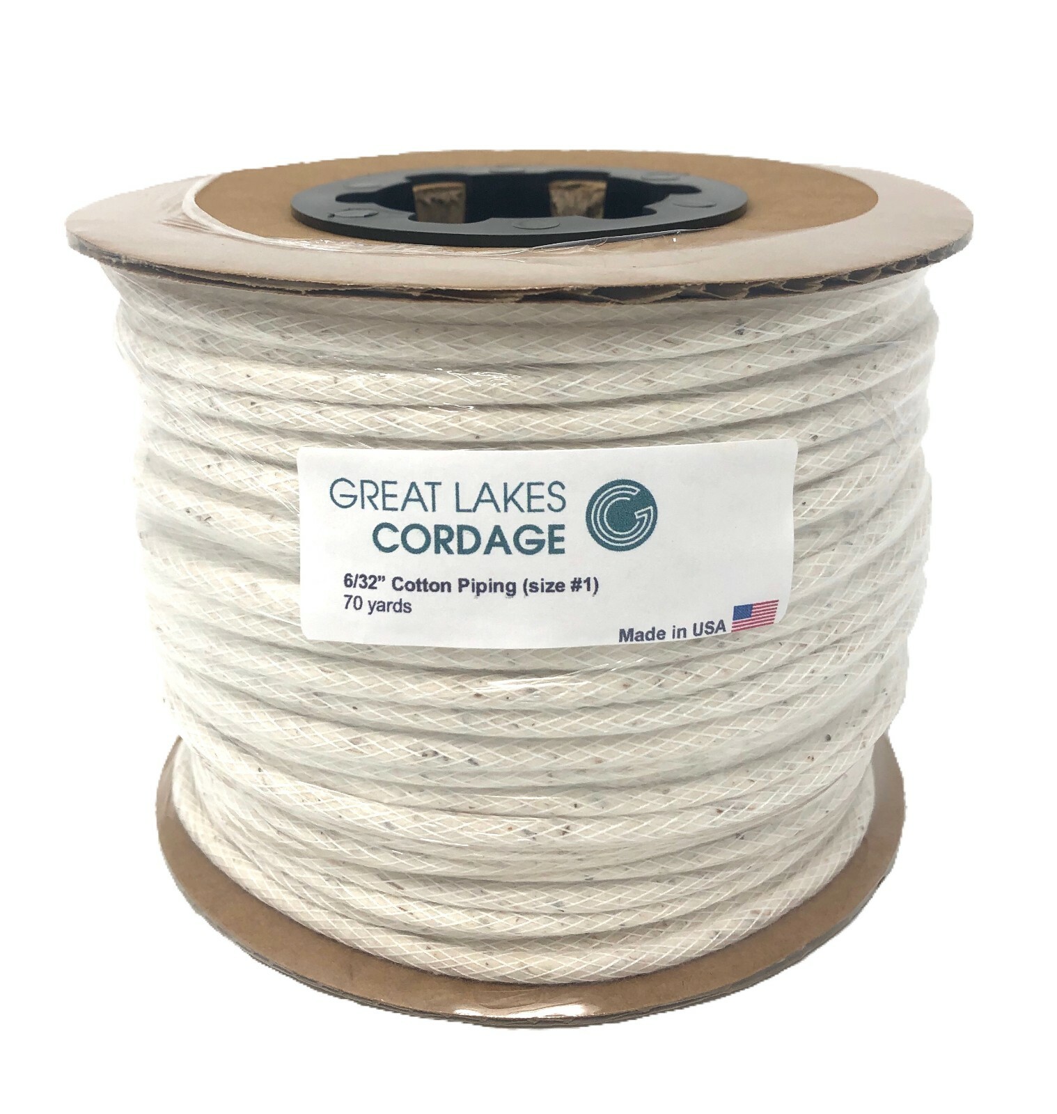 Great Lakes Cordage Cotton Piping Welt Cord, all sizes