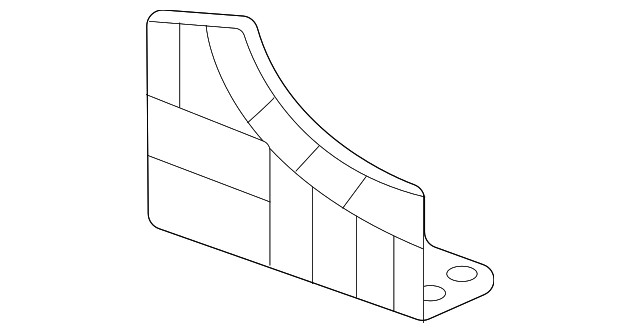 Genuine GM Bumper Bracket 42588920