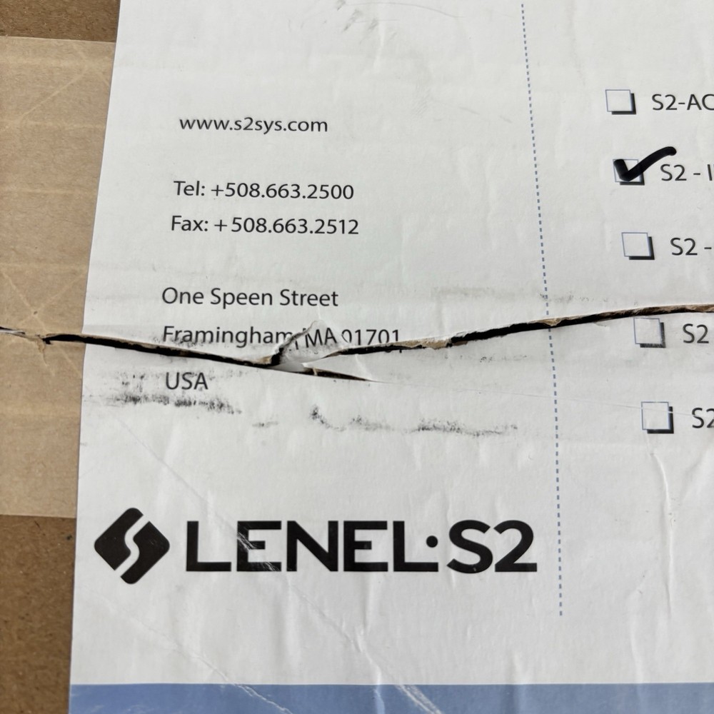 NEW Lenel S2 INP Input Blade S2-INP - Open Box