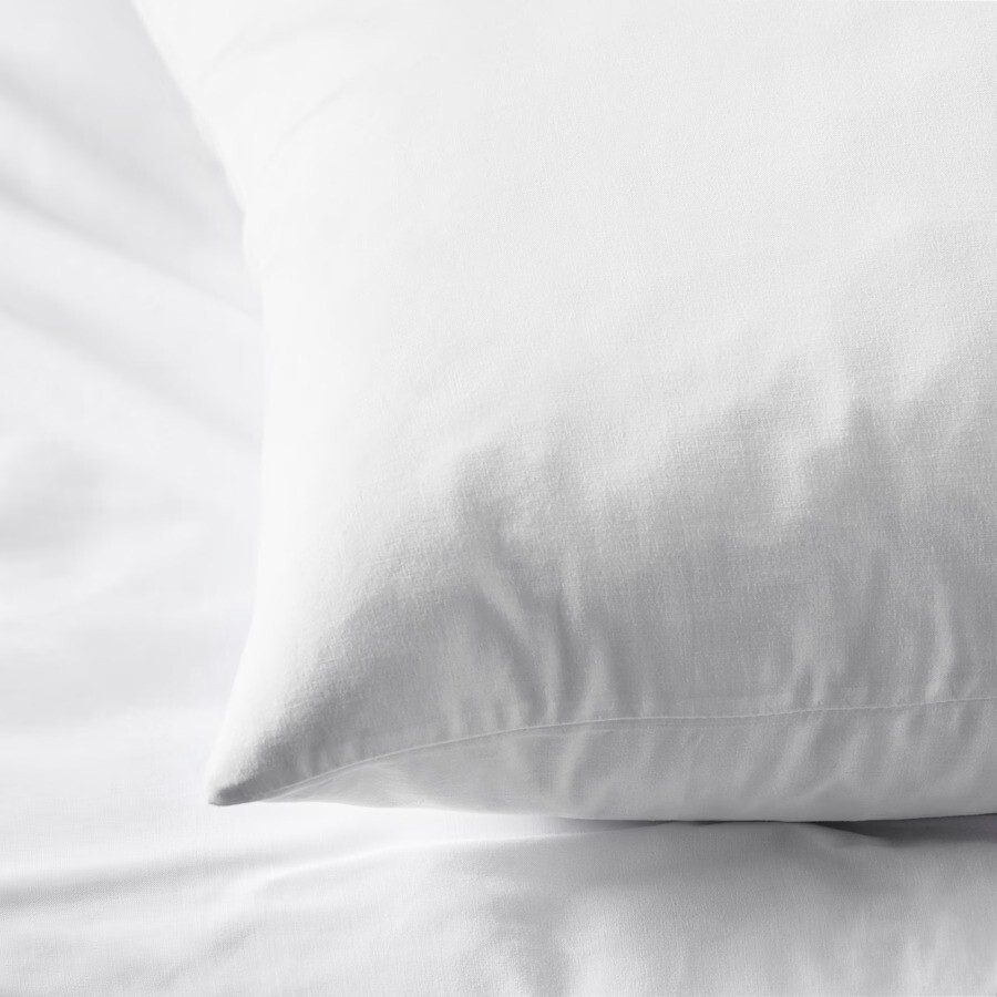 ! FACTORY SALE ! KING SIZE WHITE SOLID PILLOW CASES , MICROFIBER, SOFT, COOLING