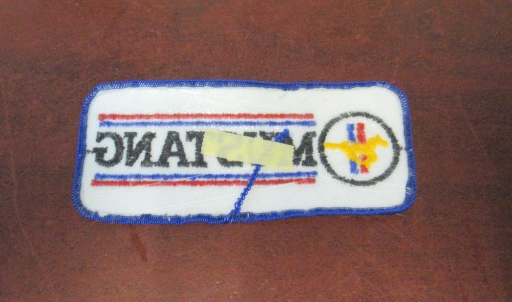 Vintage New Mustang Patch