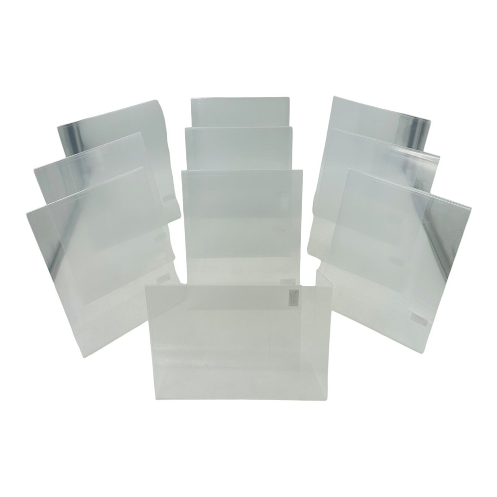 10 Frames Universal 8.5" x 11" Clear L Style Freestanding Document Frame