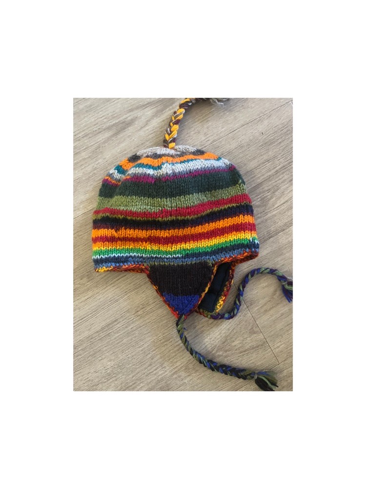 Vibrant Wool Winter Cap Beanie Snow Unisex