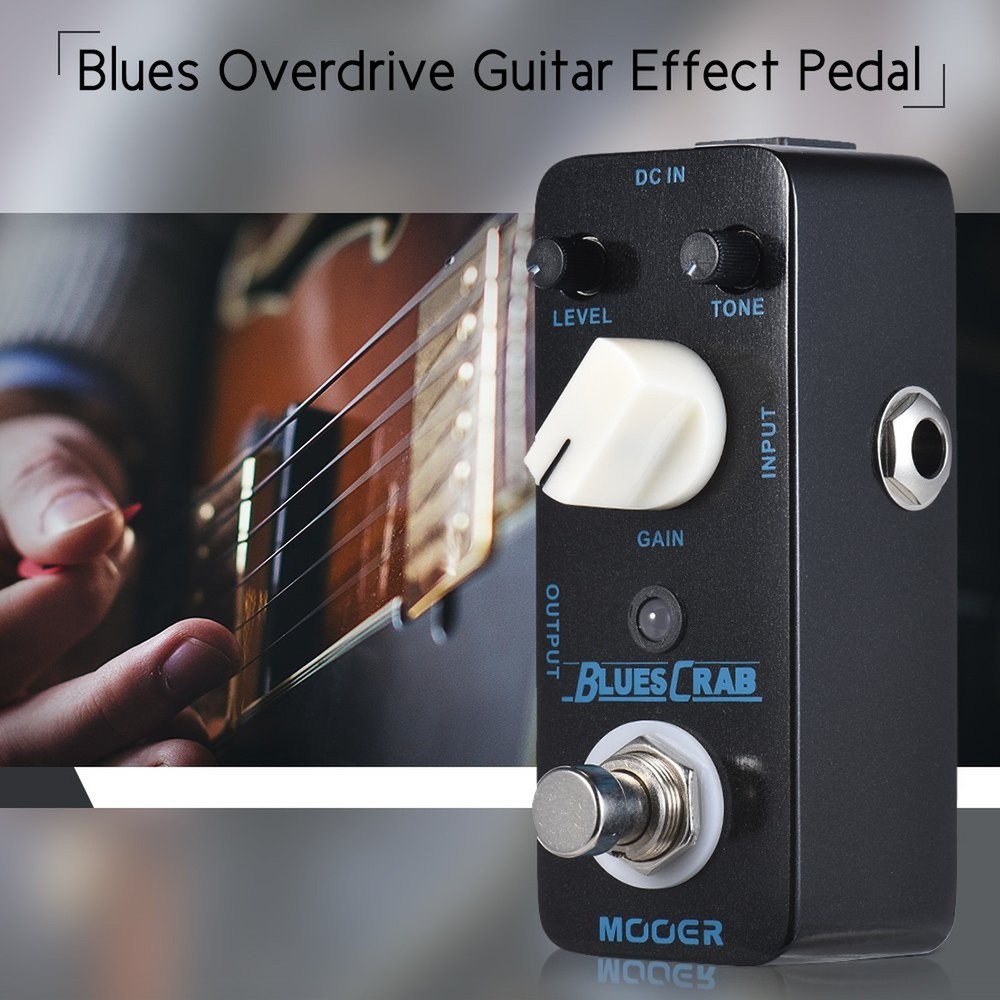 Mooer Blues Crab, classic blues overdrive