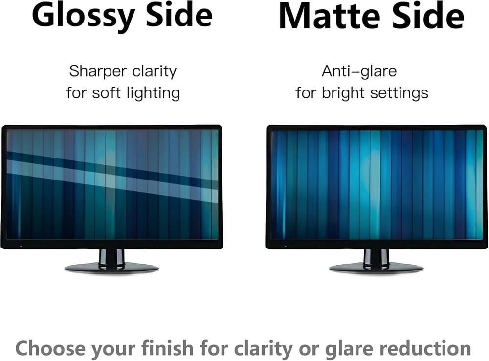 24 Inch Computer Privacy Screen Shield for 16:9 Widescreen Desktop ... Fast Ship