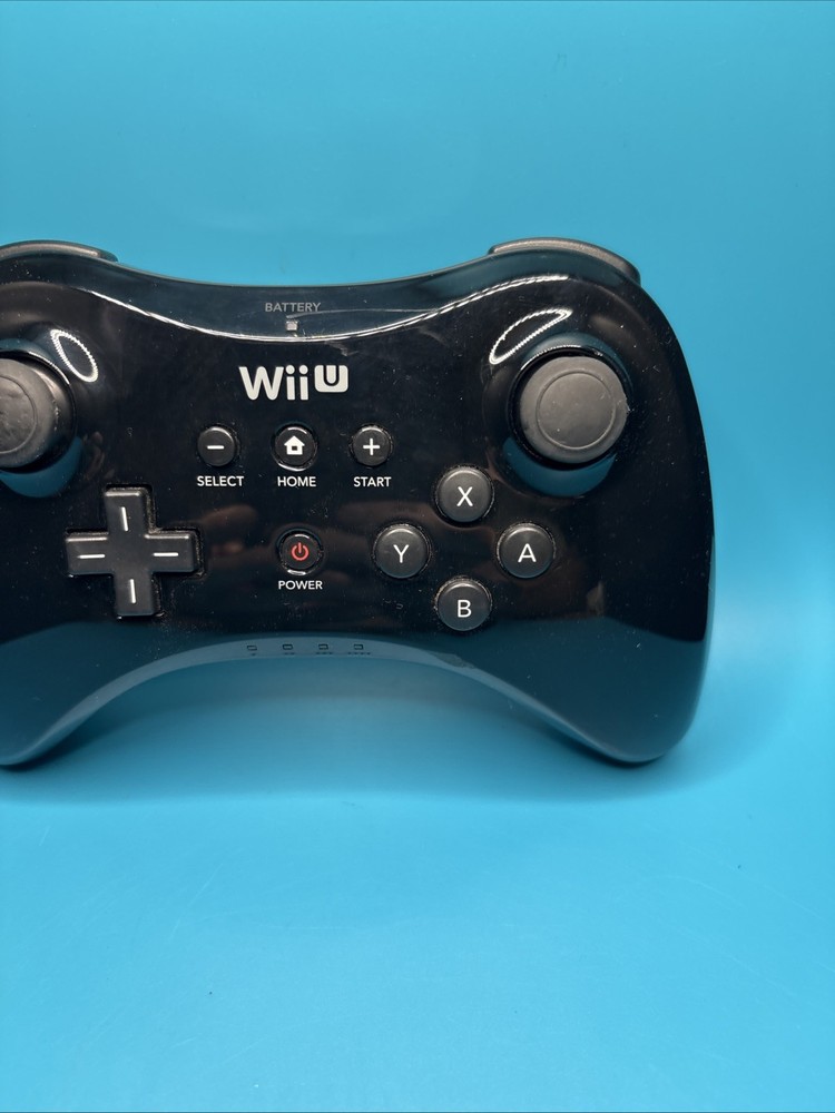 Official OEM Nintendo Wii U Pro Wireless Remote Controller Black WUP-005