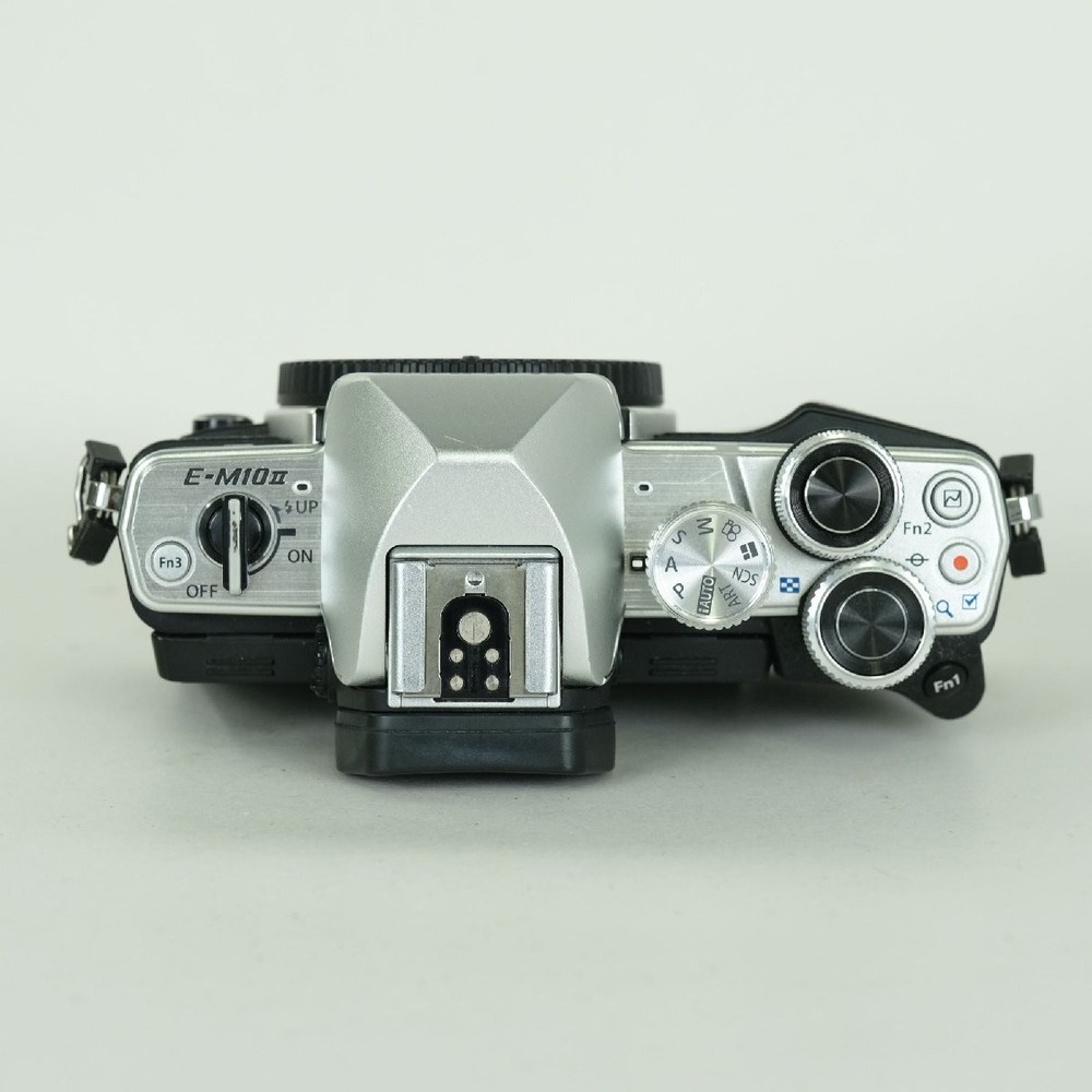 Olympus OM-D E-M10 Mark II Body Silver Mirrorless Camera