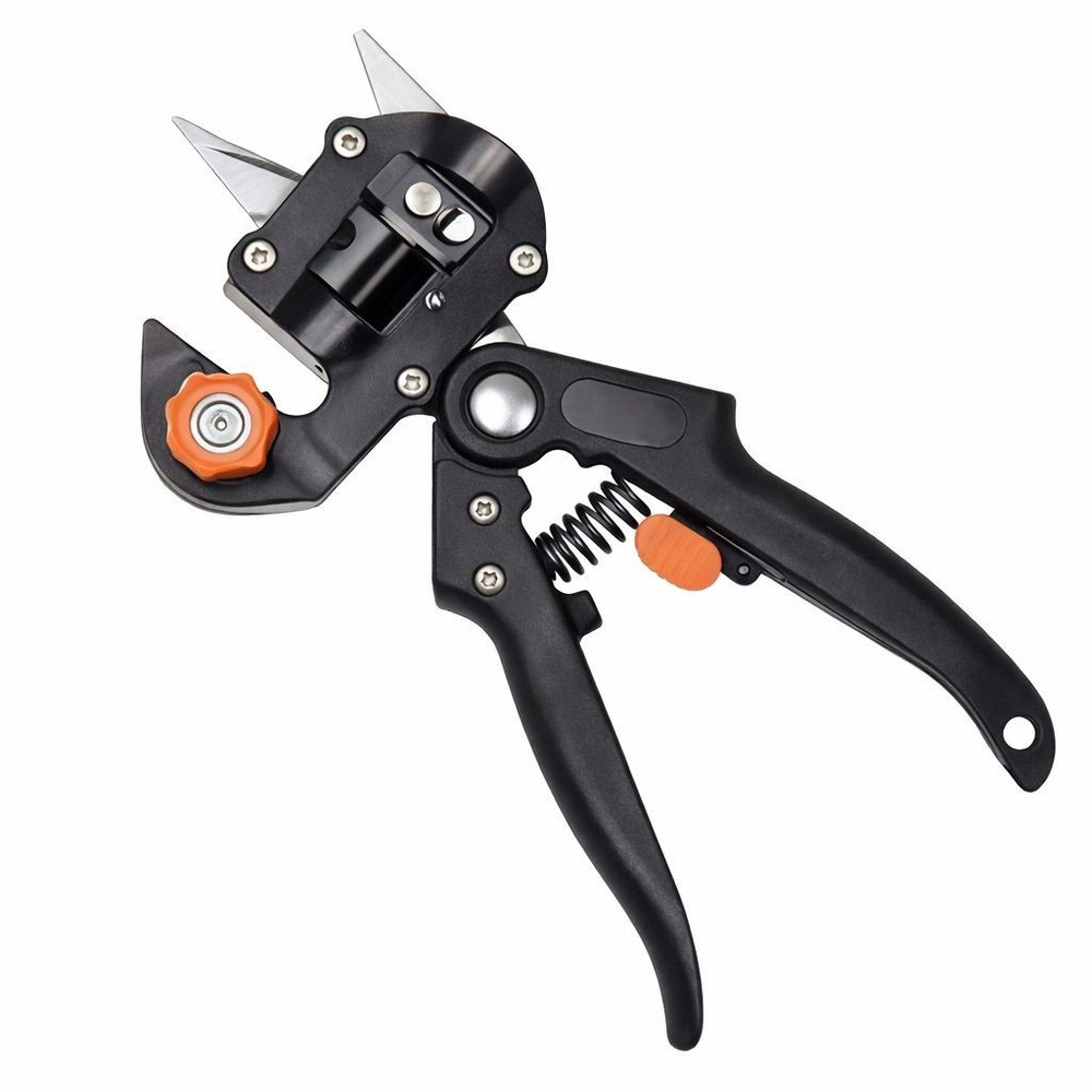 Grafting Tool Kit Pruning Shears Garden Fruit Tree Cutter w/ 3 Blades Set