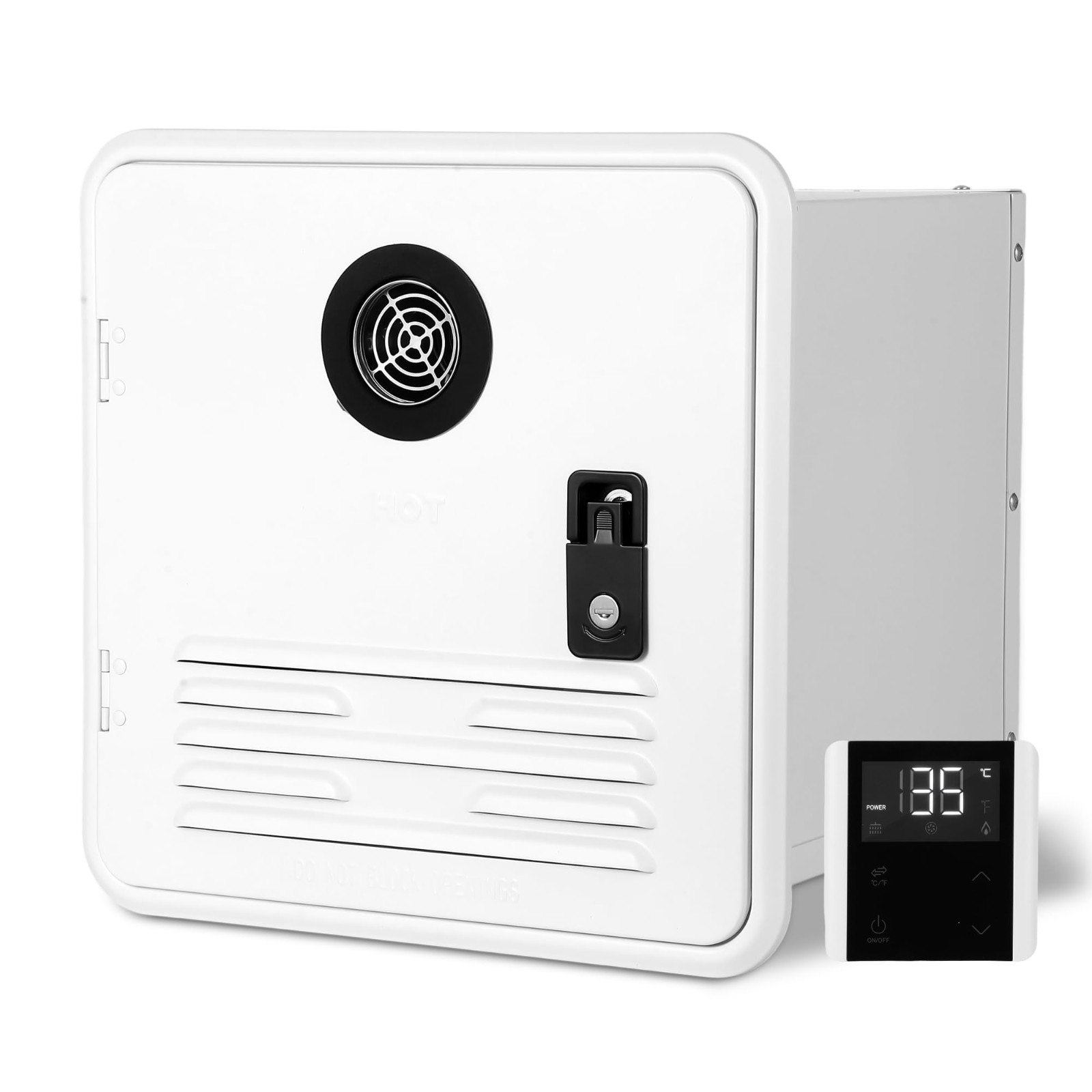 RV Tankless Water Heater Propane Gas 55000 BTU with Controller Instant Hot