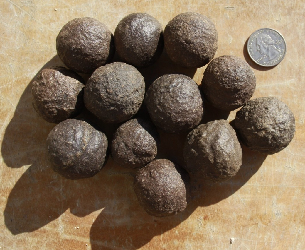 12 Moqui Marbles • Shaman Stones • 1 Pound