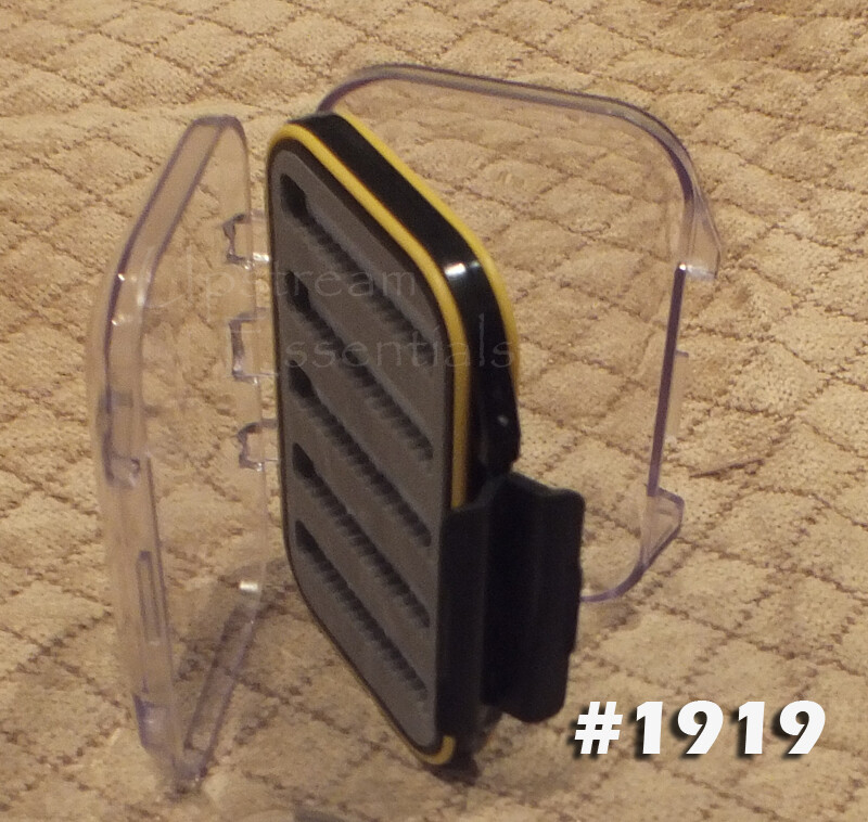 Waterproof Fly Box - Double Sided case w/foam inserts 4"x 3" Pocket Size #1919