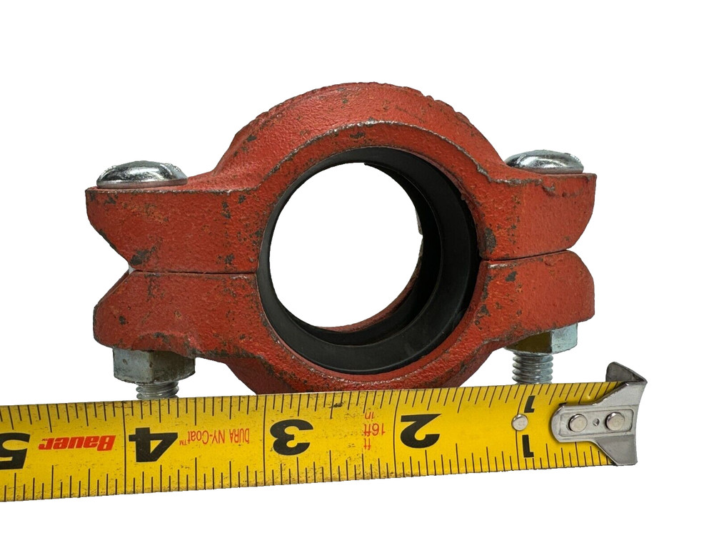 CENTRAL 1-1/2" Style 705 Flexible Coupling Fits Standard Pipe Grooves