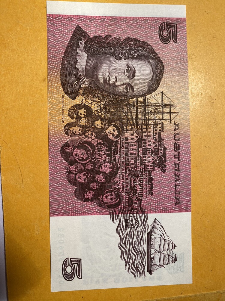 AUSTRALIA 5 Dollars 1985, P-44e Johnson / Fraser