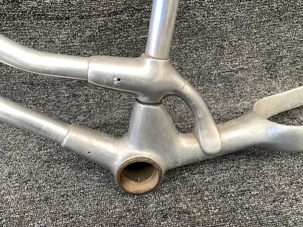 Vintage Monark Silver King Aluminum Step Through Bicycle Frame