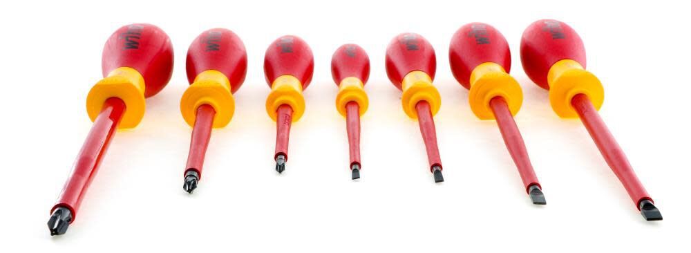 Wiha 7 Piece Insulated Softfinish Screwdriver Set