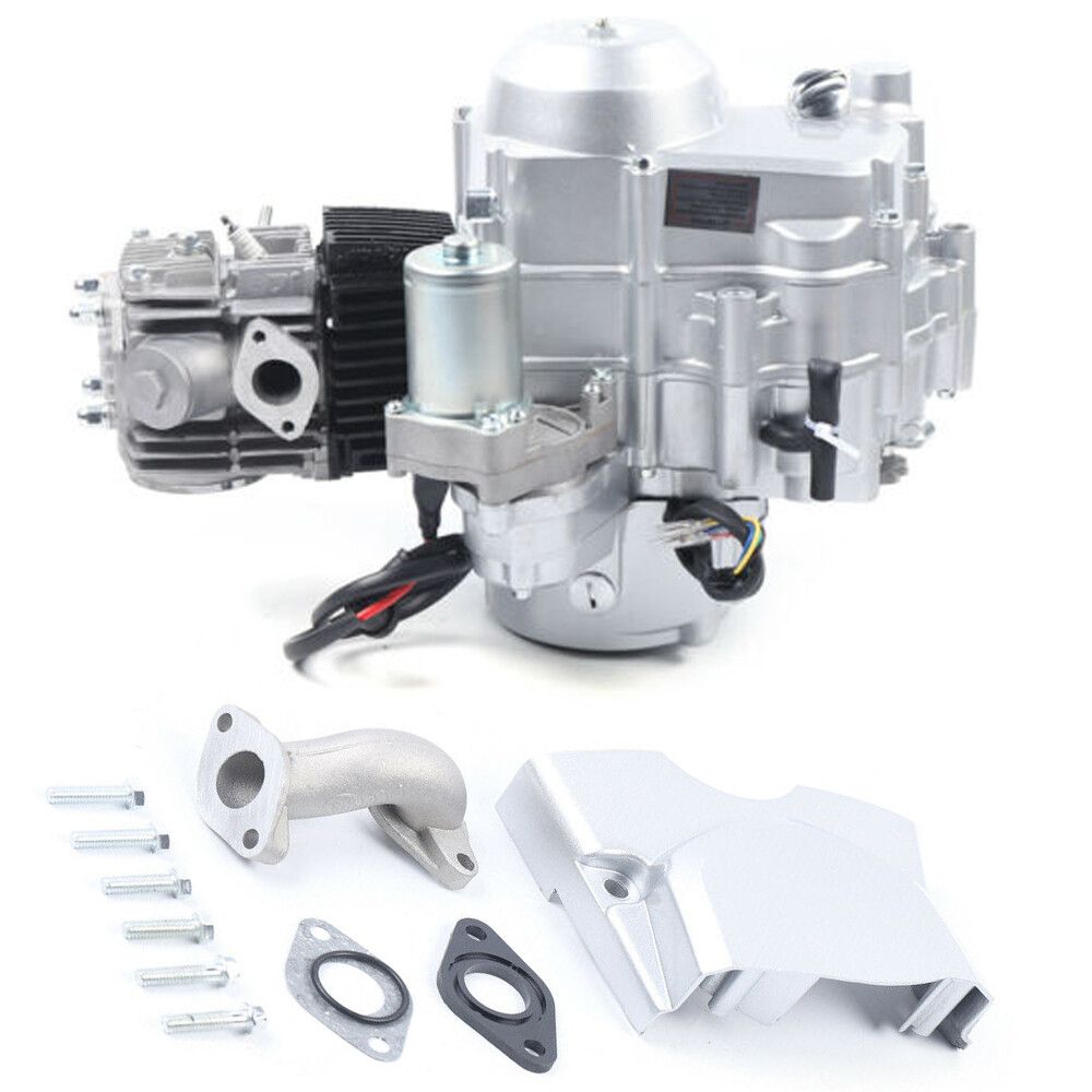 110cc 4-Stroke Engine Automatic Transmission For ATVs GO Karts Electric Starter