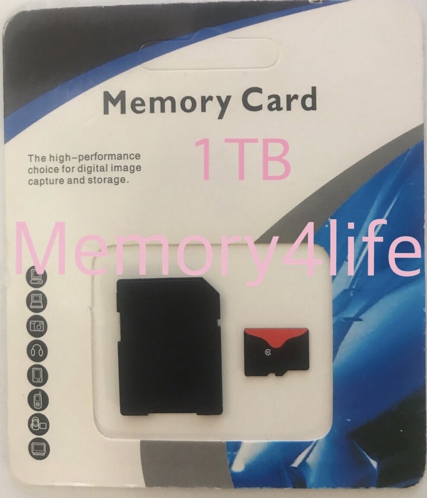 1TB Universal For Micro SD SDXC TF Flash Memory Card Class 10 For Camera Phone