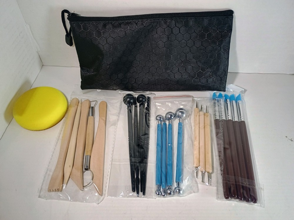 Polymer Clay Tools, Pottery  tool, Modeling Clay Sculpting Tools Set