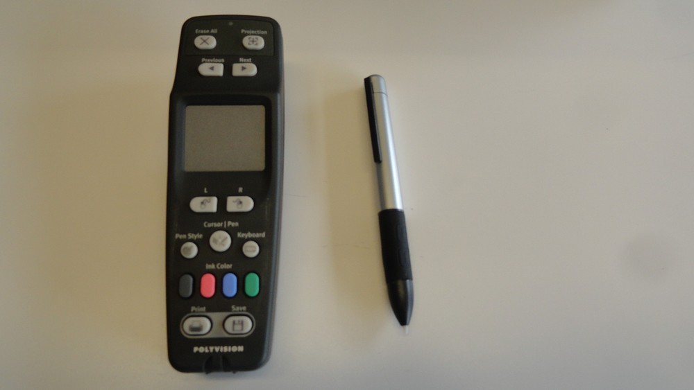 PolyVision Walk-and-Talk IP-17 Interactive Panel with Remote and Pen