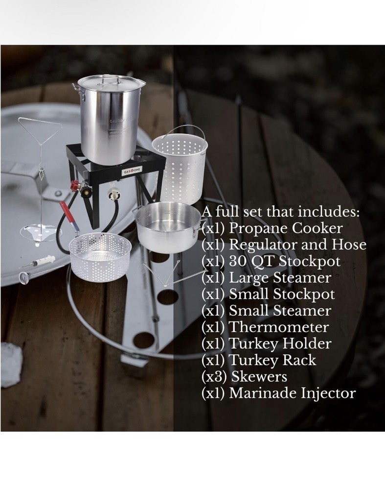 Propane Turkey Fryer Kit: Complete, High-Pressure & Versatile