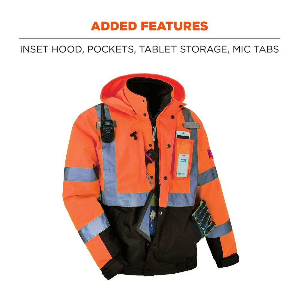 Ergodyne Standard Jacket Orange 3X-Large
