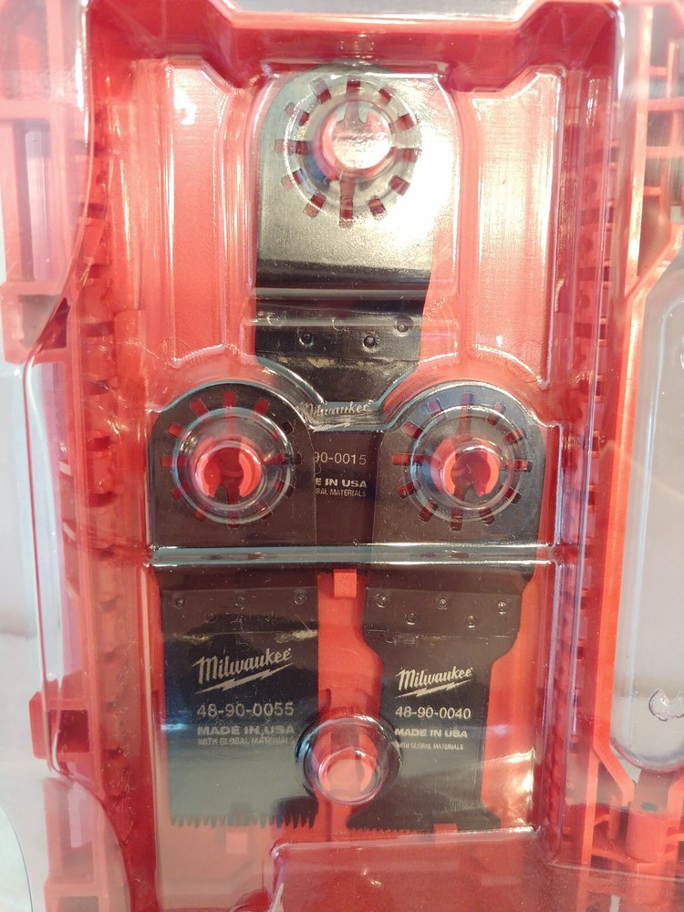 MILWAUKEE 48-90-1006 MULTI-TOOL,6 PC SET, BLADE KIT - NEW/SEALED