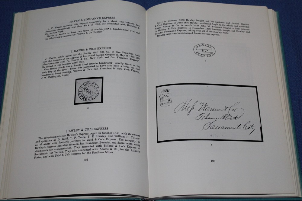 Franks of Western Express Nathan BlueLakeStamps Classic info!