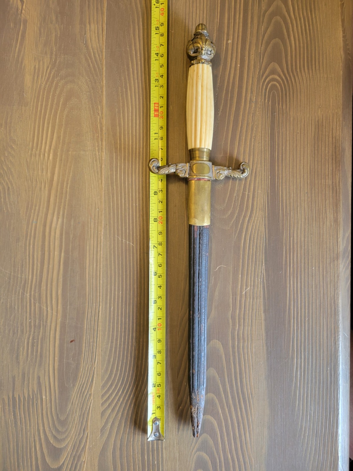 NICE! Pre-Civil War Mid Shipmans Dagger w/Original Sheath