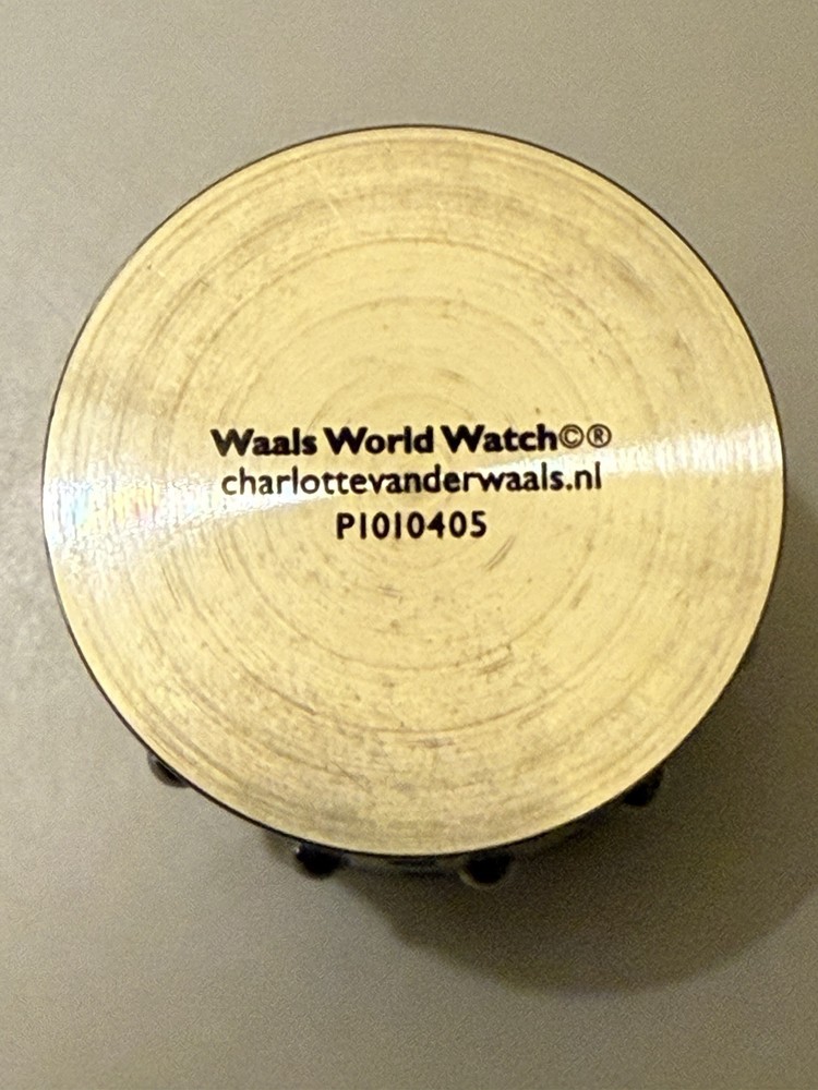 Vintage Waals World Time Clock