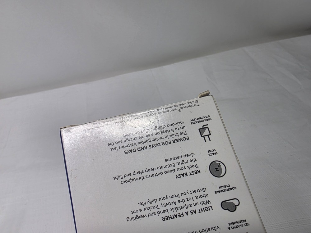 GEMS Bluetooth Activity Tracker w/Adjustable Navy Band