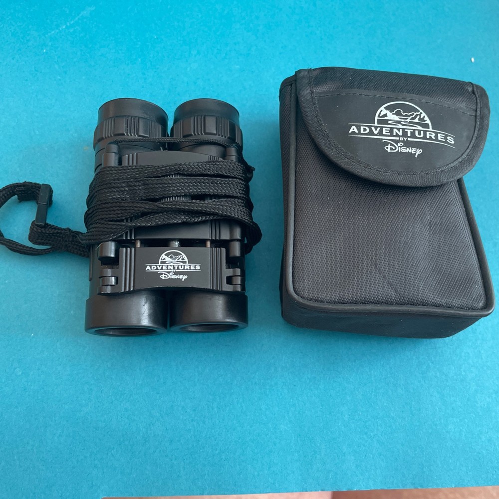 ADVENTURES BY DISNEY FOLDING BINOCULARS W/ CASE